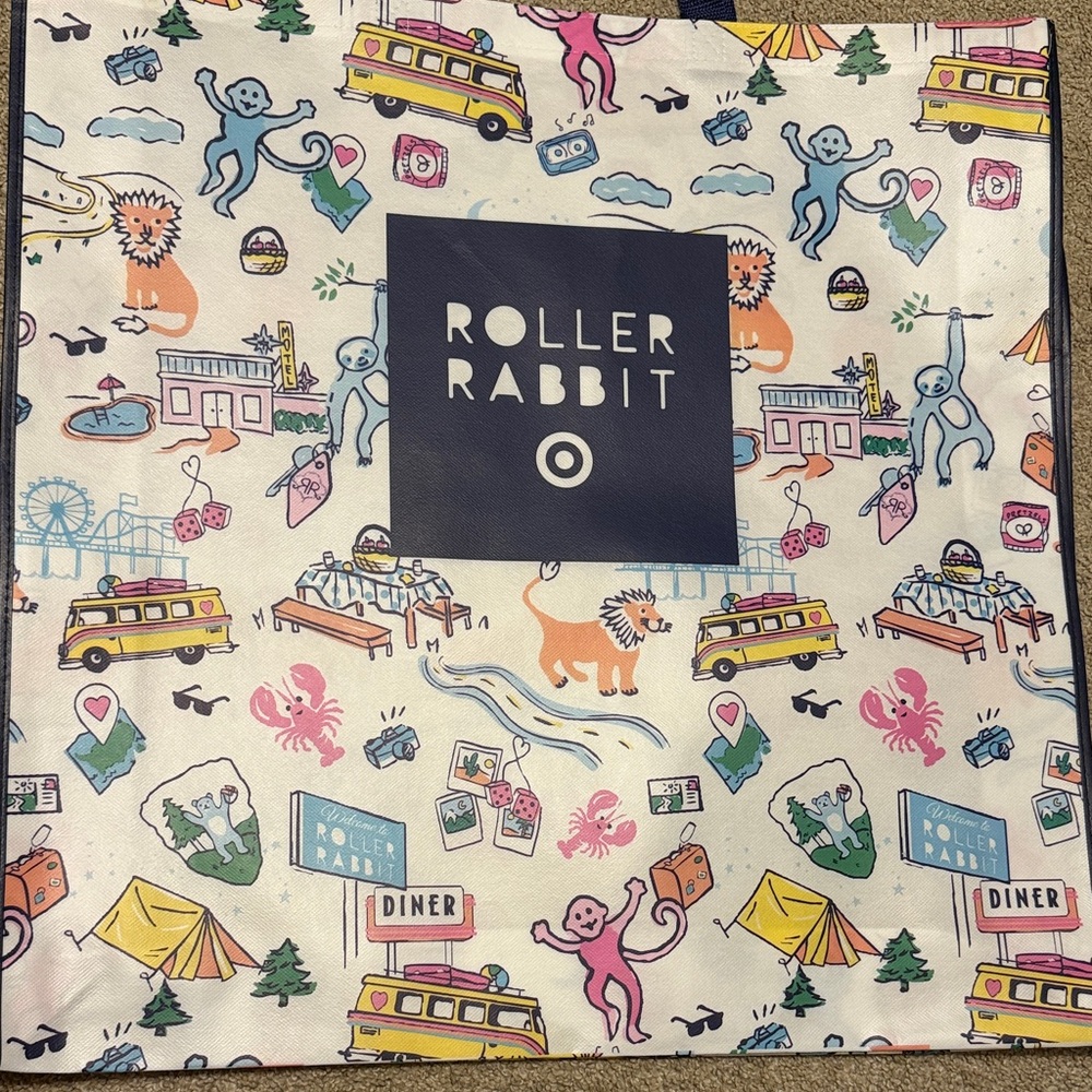 Roller Rabbit x Target Reusable Bag - NWT